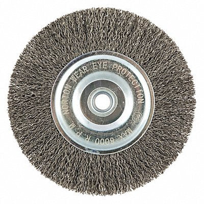 Wire Wheel Brush Crimped Carbon Steel