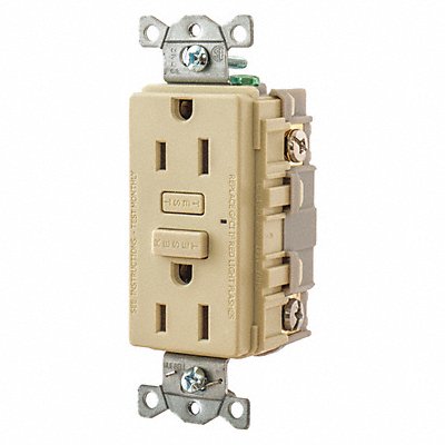 GFCI Receptacle Self-Testing 2 Poles