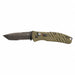 Folding Knife Serrated Blade 3-1/2 L