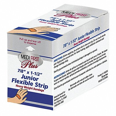 Strip Bandages 1-1/2 L x 7/8 W PK50