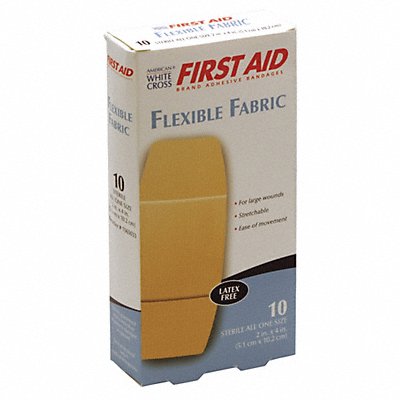 Strip Bandages Beige 4 L x 2 W PK10