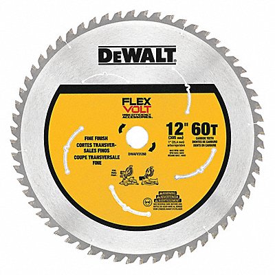 Circular Saw Blade 12 in Blade 60 Teeth