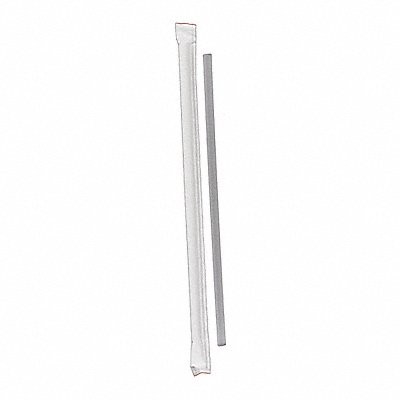 Disposable Straws 7 3/4 in Clear PK12000