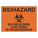 Caution Sign 7in x 10in Non-PVC Polymer