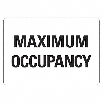 Office and Facility Sign 7x10in Aluminum