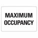 Office and Facility Sign 7x10in Plastic