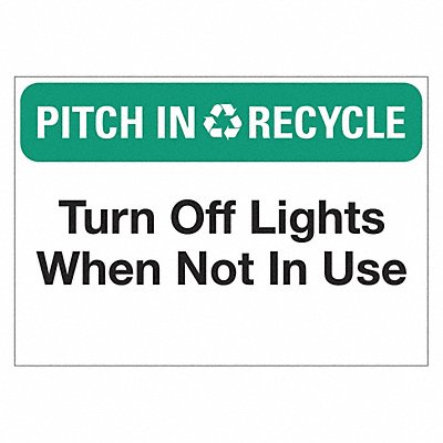 Office and Facility Sign 7x10in Plastic