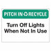 Office and Facility Sign 7x10in Plastic