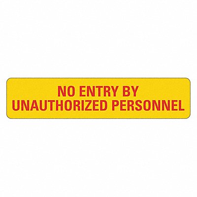 Entrance Sign 2inx9in Non-PVCPolymer PK5
