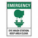 Office and Facility Sign 14x10in Plastic