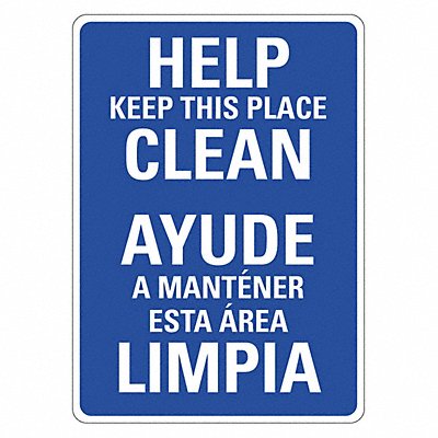 Office and Facility Sign 14x10in Plastic