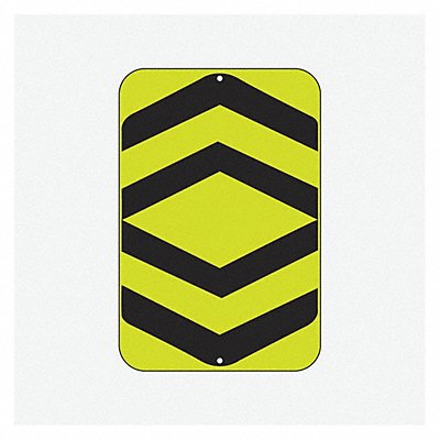 Safety Sign 6 in x 4 in Aluminum