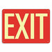 Aluminum Exit  Entrance Sign 10x14in