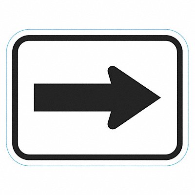 ARROW Traffic Sign 9 x 12 