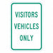 Visitor Parking Sign 18 x 12 