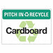 Eco Pitch In  Recycle Sign 10x14in PK5