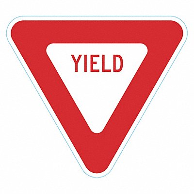 YIELD Traffic Sign 18 x 18 