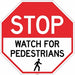 Anti-Slip Floor Sign 24 inx24 in Vinyl