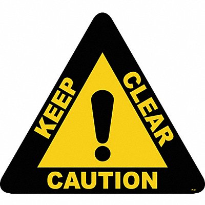 Anti-Slip Floor Sign 15 inx15 in Vinyl