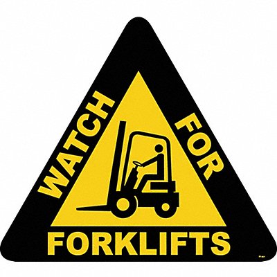 Anti-Slip Floor Sign 15 inx15 in Vinyl
