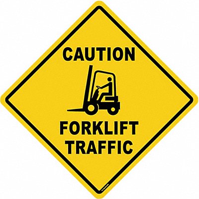 Anti-Slip Floor Sign 17 inx17 in Vinyl