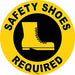 Anti-Slip Floor Sign 8 inx 8in Vinyl PK2