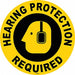 Anti-Slip Floor Sign 8 inx 8in Vinyl PK2