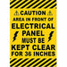 Anti-Slip Floor Sign 20 in x 14 in Vinyl