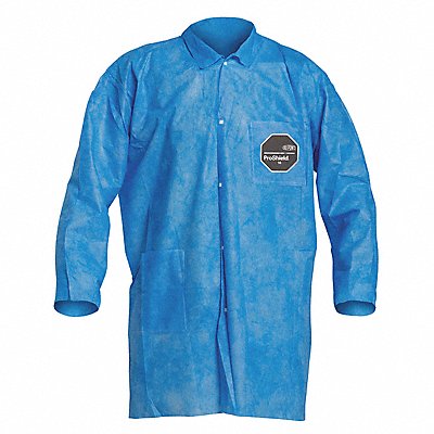 J7267 Lab Coat Blue Snaps 2XL PK30