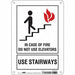 Safety Sign 10 in x 7 in Polyethylene