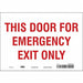 Safety Sign 7 in x 10 in Vinyl
