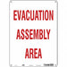 Safety Sign 14 in x 10 in Aluminum