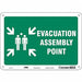 Safety Sign 7 in x 10 in Aluminum