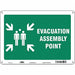 Safety Sign 10 in x 14 in Aluminum