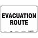 Safety Sign 10 in x 14 in Aluminum