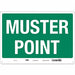 Safety Sign 14 in x 20 in Aluminum