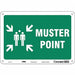 Safety Sign 7 in x 10 in Polyethylene