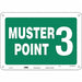 Safety Sign 7 in x 10 in Aluminum