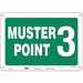 Safety Sign 7 in x 10 in Polyethylene