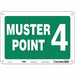 Safety Sign 7 in x 10 in Polyethylene