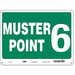 Safety Sign 18 in x 24 in Aluminum
