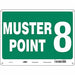 Safety Sign 18 in x 24 in Aluminum