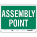 Safety Sign 18 in x 24 in Aluminum