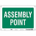 Safety Sign 7 in x 10 in Polyethylene