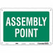 Safety Sign 7 in x 10 in Vinyl