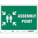 Safety Sign 18 in x 24 in Aluminum