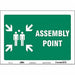 Safety Sign 10 in x 14 in Vinyl