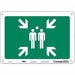 Safety Sign 7 in x 10 in Polyethylene