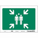 Safety Sign 7 in x 10 in Vinyl