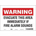 Safety Sign 7 in x 10 in Vinyl